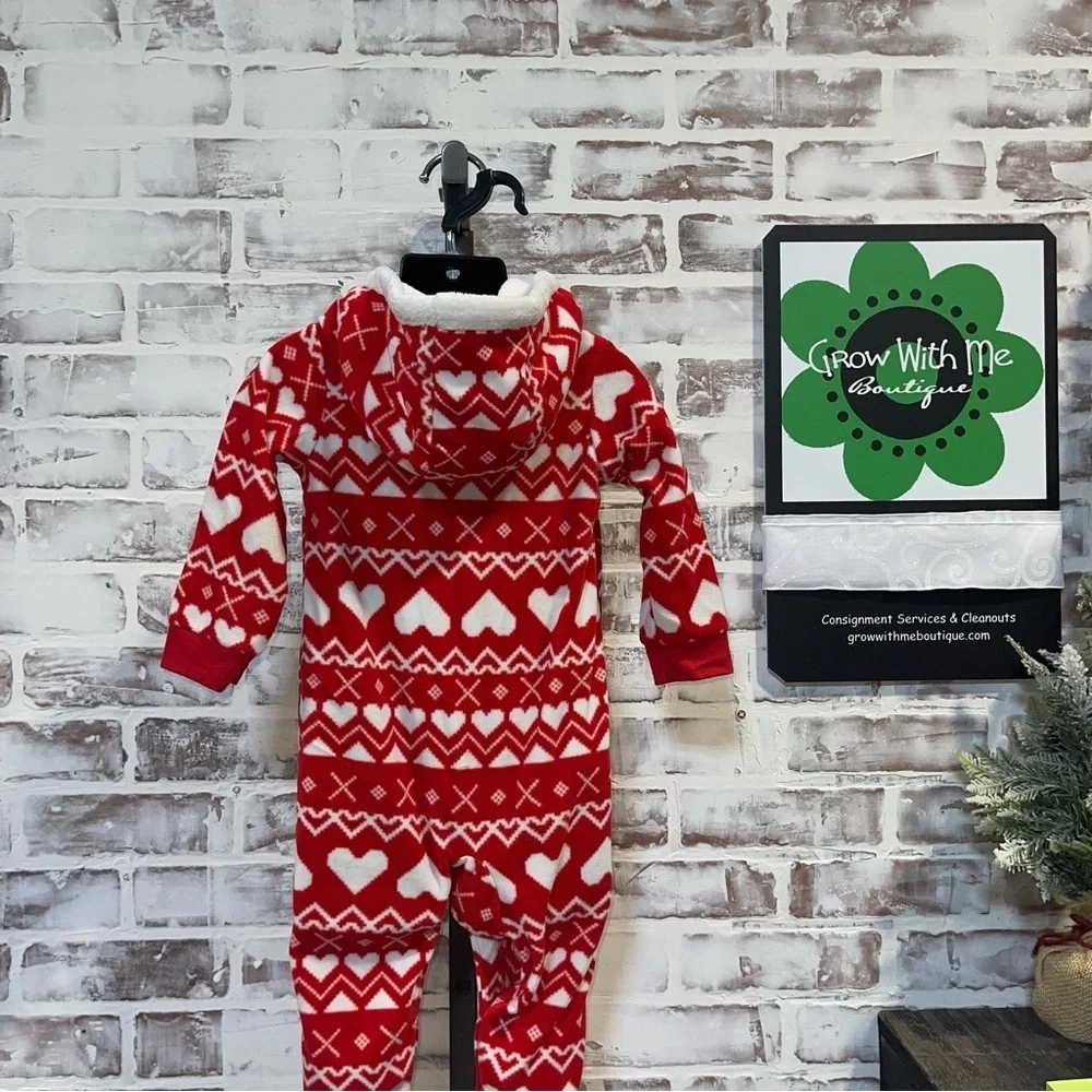 Carters cozy red